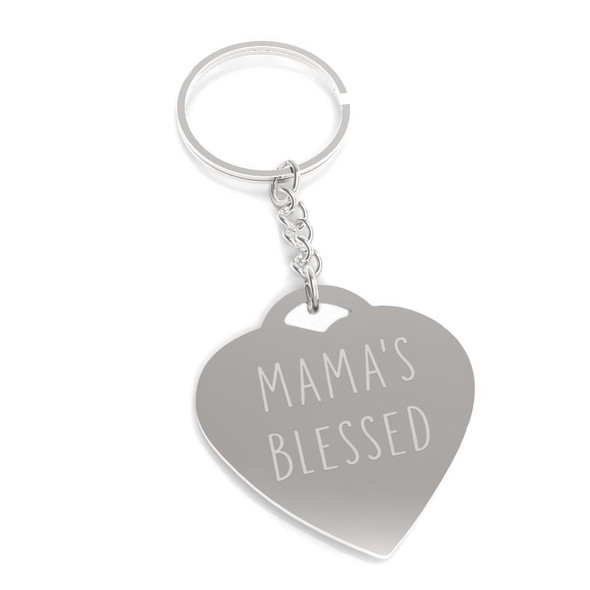 Mama's Blessed Unique Design Key Chain Cute Gift Ideas For Moms