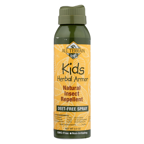 All Terrain - Herbal Armor Natural Insect Repellent - Kids - Cont Spry - 3 Oz