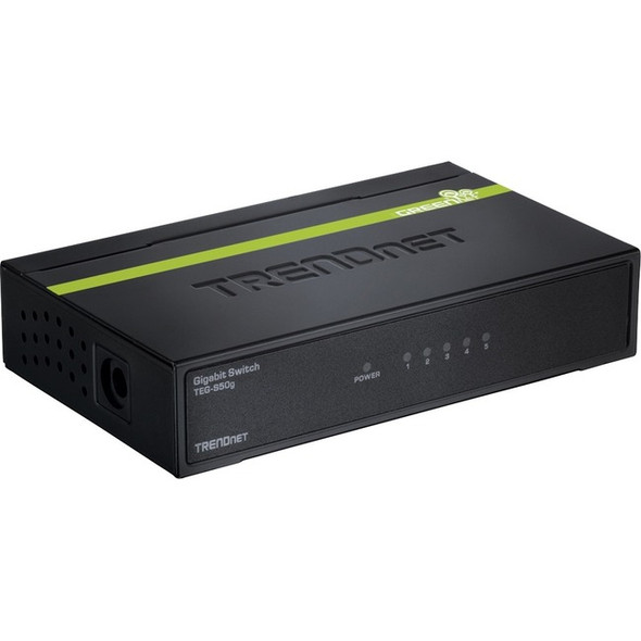 TRENDnet 5-Port Gigabit GREENnet Switch - ETS3690017