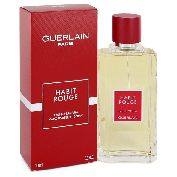 HABIT ROUGE by Guerlain Eau De Parfum Spray 3.3 oz for Men