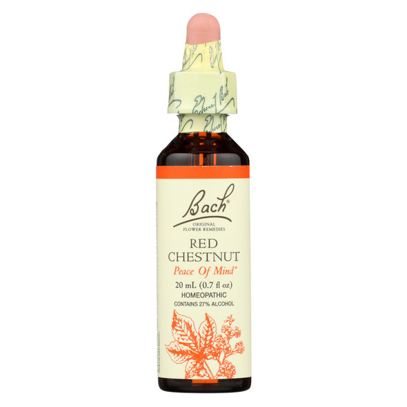 Bach Flower Remedies Essence Red Chestnut - 0.7 Fl Oz