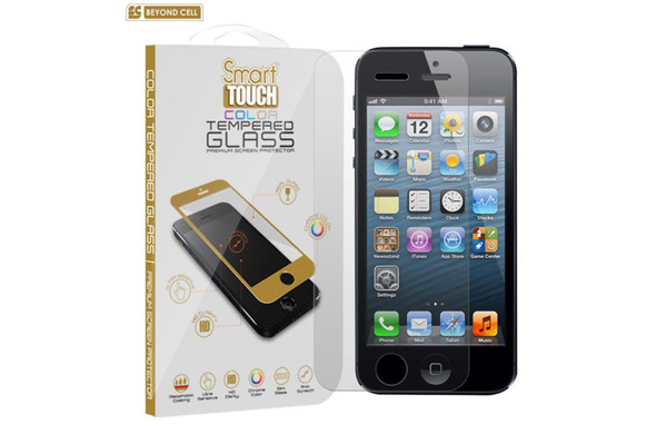 Beyond Cell Tempered Glass Full Screen Protector for Apple iPhone 5, 5S, 5C, 6 - 3PTGI6