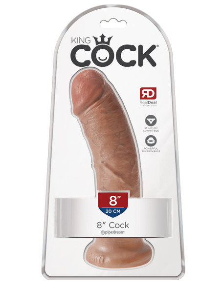 King Cock 8 Tan "