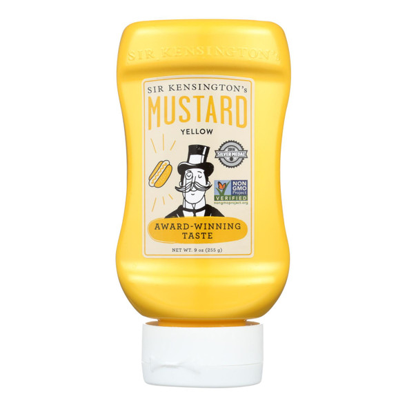 Sir Kensington's Mustard - Squeeze Bottle - Case Of 6 - 9 Oz