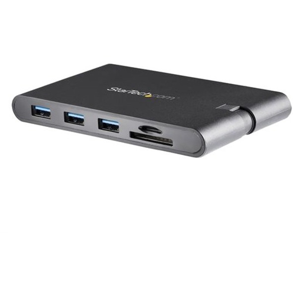 StarTech.com USB-C Multiport Adapter with HDMI and VGA - Mac / Windows - 3x USB 3.0 - SD/micro SD - PD - MacBook Pro USB C Adapter - USB C Hub