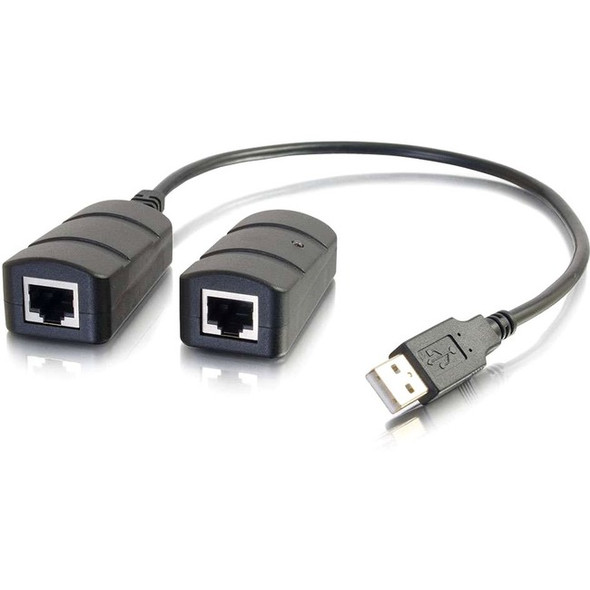 C2G 1 Port USB 2.0 Over Cat5/Cat6 Extender - USB Extension up to 150ft