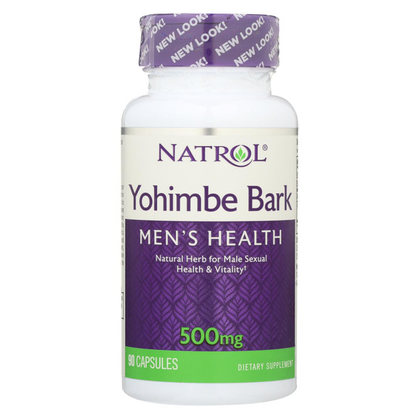 Natrol Yohimbe Bark - 500 Mg - 90 Caps