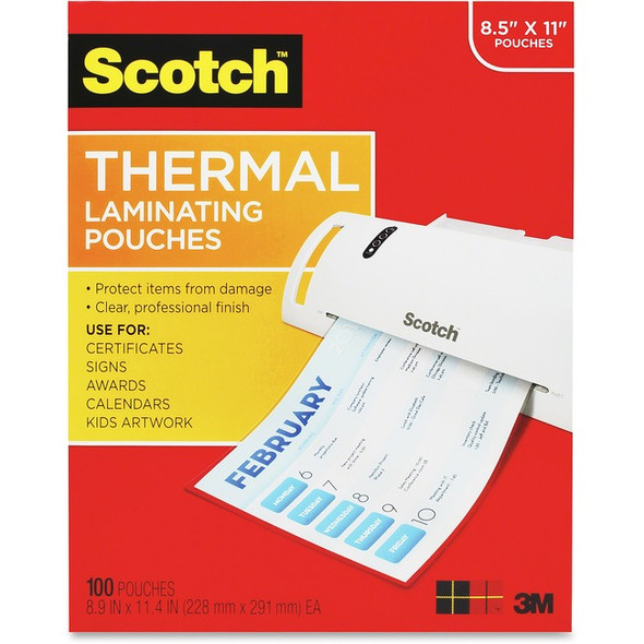 Scotch Thermal Laminating Pouches - ETS4770860