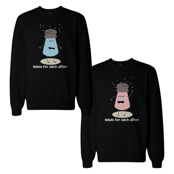 Salt And Pepper Couple Sweatshirts Cute Matching Gifts For Christmas - 3PSS058 MS WS