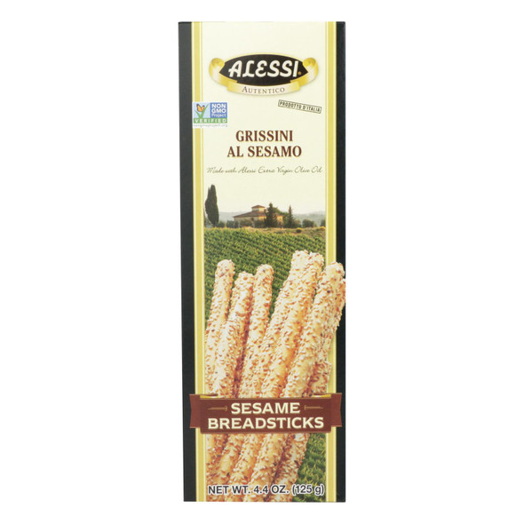 Alessi - Breadsticks - Sesame - Case Of 12 - 4.4 Oz.