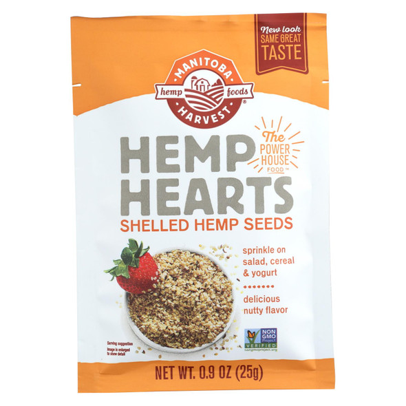 Manitoba Harvest Hemp Hearts - 0.9 Oz Each / Pack Of 12