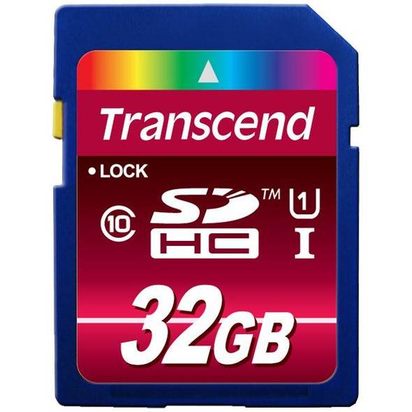 Transcend 32 GB Class 10/UHS-I SDHC - ETS3373334