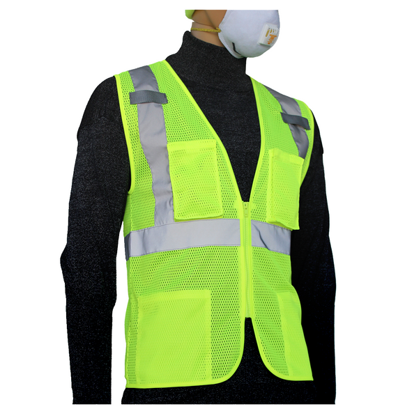 GLOW SHIELD Class 2 - Safety Vest (Multi-Pockets) - IES31847788576867