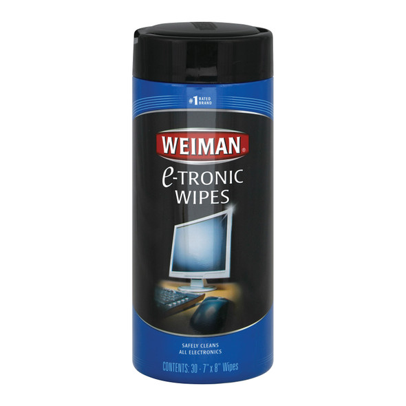 Weiman Electronics Wipes - Case Of 4 - 30 Count