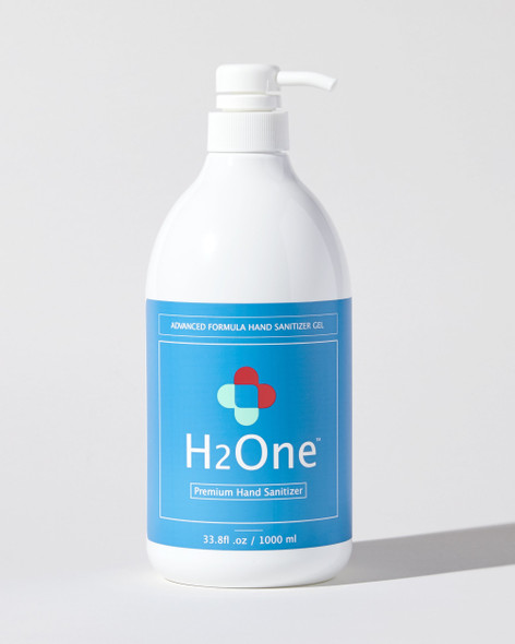 H2One Awakening Citrus Hand Sanitizer Gel 1000 ML 75 Percent Ethyl Alcohol (Ethanol)