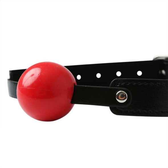Sex & Mischief Solid Red Ball Gag - EOPSS100-24
