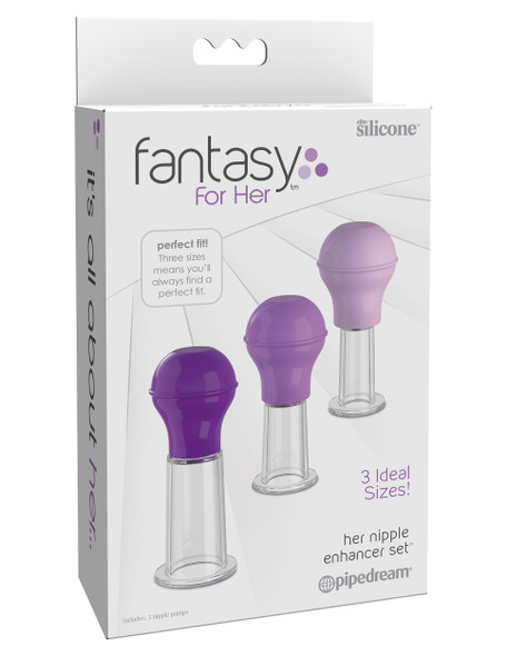 Fantasy For Her Nipple Enhancer Set - EOPPD4960-12