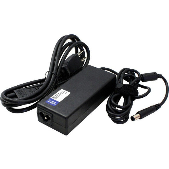 AddOn Dell 332-1833 Compatible 90W 19.5V at 4.62A Laptop Power Adapter and Cable