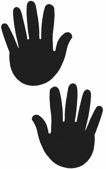 Pastease Hands Black - EOP8284-71