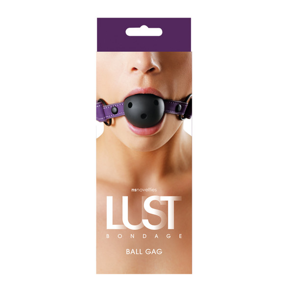 Lust Bondage Ball Gag Purple - EOPNSN-1251-15