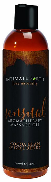 Intimate Earth Sensual Massage Oil 4oz - EOPINT008