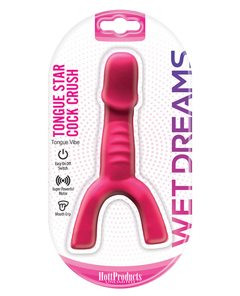 Tongue Star Cock Crush Tongue Vibe Pink - EOPHP3273