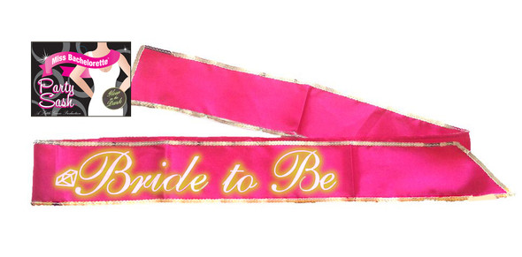 Bride To Be Sash Glow In The Dark - EOP7592-8