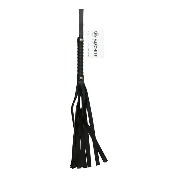 Sex & Mischief Faux Leather Flogger - EOPSS100-40