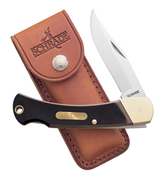 Old Timer Golden Bear Folder 3.75 in Blade Ironwood Handle