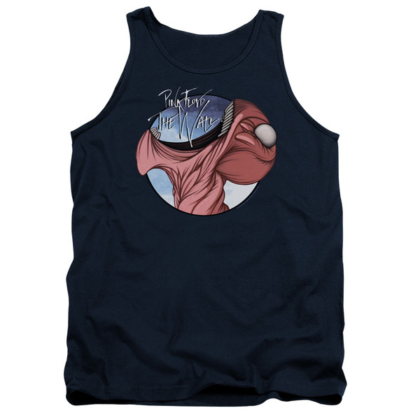 Pink Floyd/open Wide-adult Tank-navy