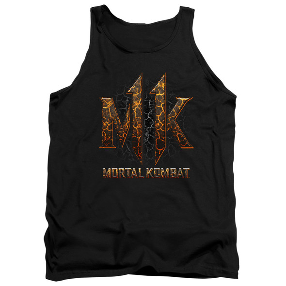 Mortal Kombat Xi/mk11 Lava-adult Tank-black