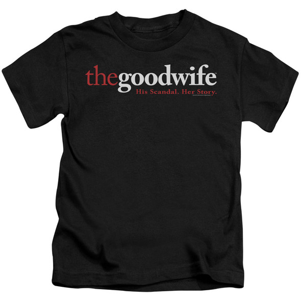 The Good Wife/logo - S/s Juvenile 18/1 - Black