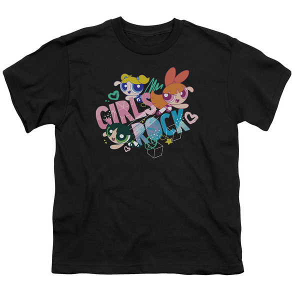 Powerpuff Girls/girls Rock-s/s Youth 18/1-black