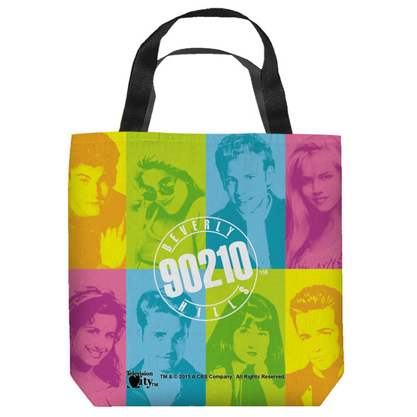 Beverly Hills 90210/color Blocks - Tote Bag