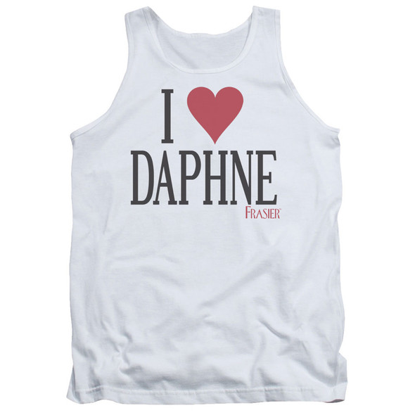 Frasier/i Heart Daphne - Adult Tank - White