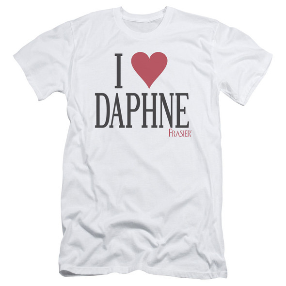 Frasier/i Heart Daphne - S/s Adult 30/1 - White