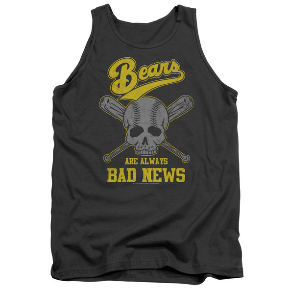 Bad News Bears/always Bad News - Adult Tank - Charcoal
