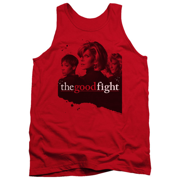 The Good Fight/diane Lucca Maia-adult Tank-red