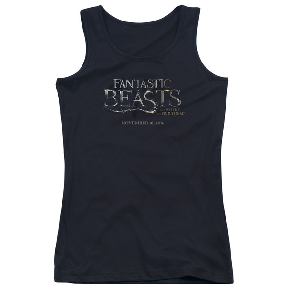 Fantastic Beasts/logo-juniors Tank Top  -black
