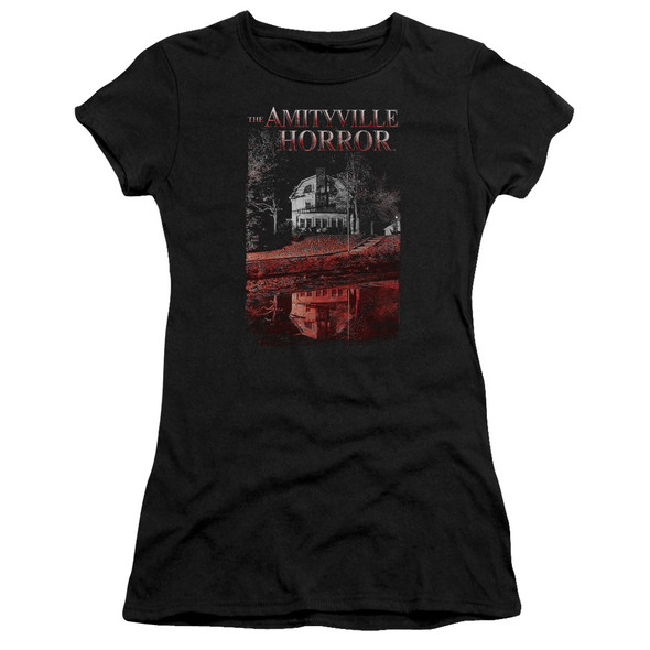 Amityville Horror/cold Blood-s/s Junior Sheer-black