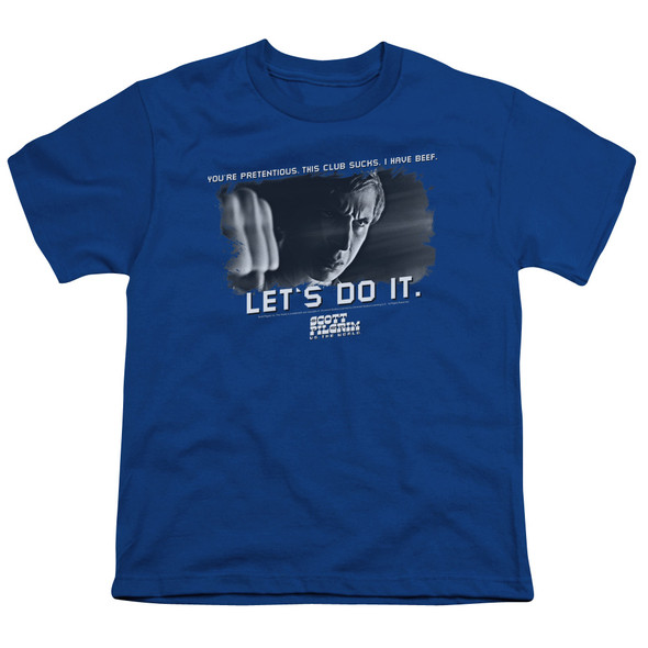 Scott Pilgrim/beef - S/s Youth 18/1 - Royal Blue