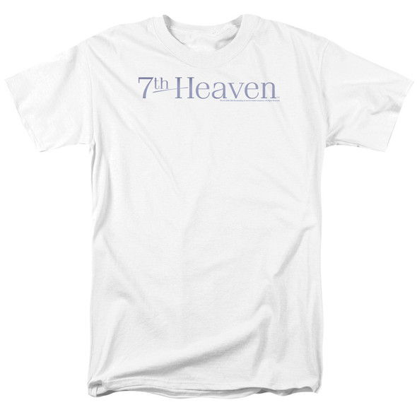 7th Heaven/7th Heaven Logo - S/s Adult 18/1 - White