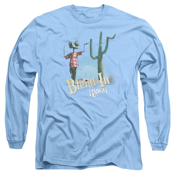 Rango/blend In - L/s Adult 18/1 - Carolina Blue