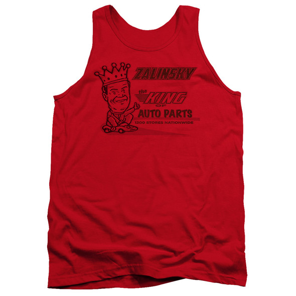 Tommy Boy/zalinsky Auto - Adult Tank - Red