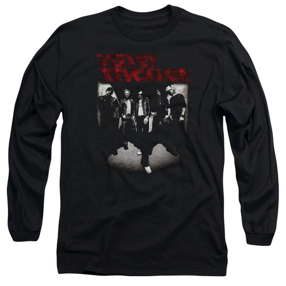 Velvet Revolver/grop Shot-l/s Adult 18/1-black