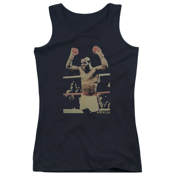 Rocky Iii/clubber - Juniors Tank Top - Black