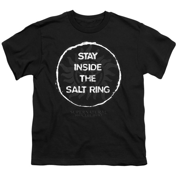 Supernatural/stay Inside The Salt Ring-s/s Youth 18/1-black