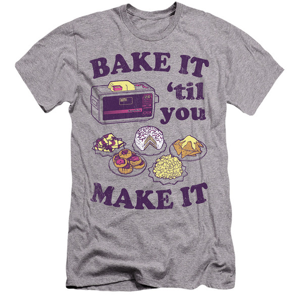 Easy Bake Oven/bake It Til You Make It-hbo S/s Adult 30/1-athletic Heather