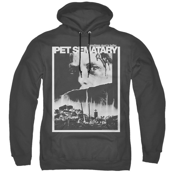 Pet Sematary/poster Art-adult Pull-over Hoodie-black