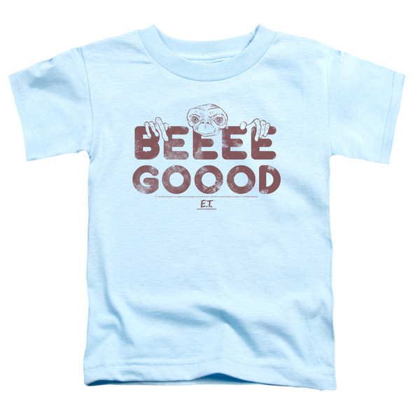 Et/be Good - S/s Toddler Tee - Light Blue - Md (3t) - Light Blue